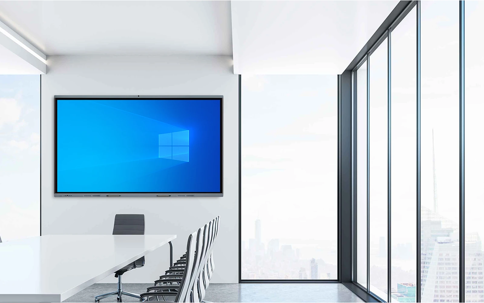 lyb110bsn interactive flat panel installation scene