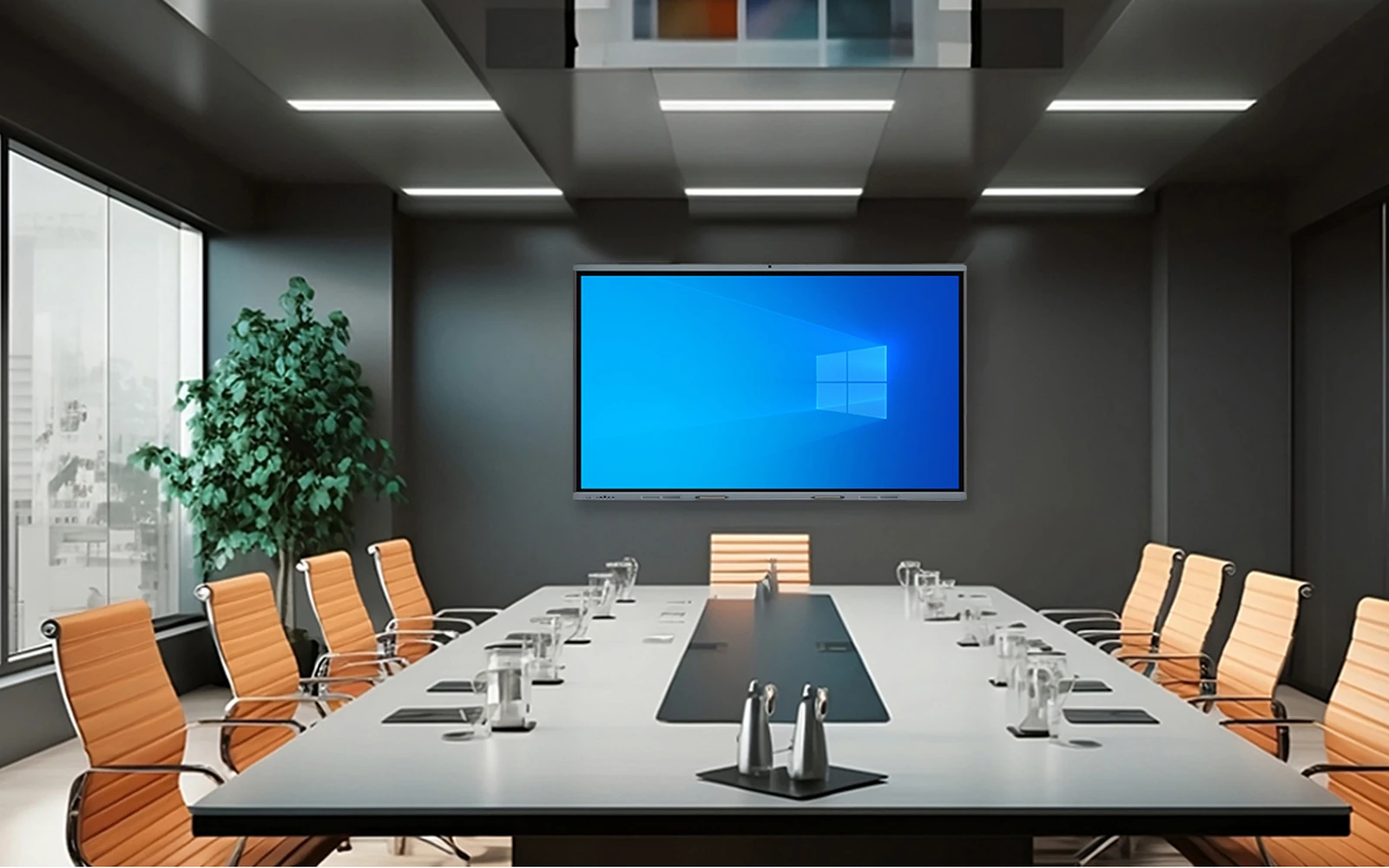 lyb86bsn interactive flat panel installation scene