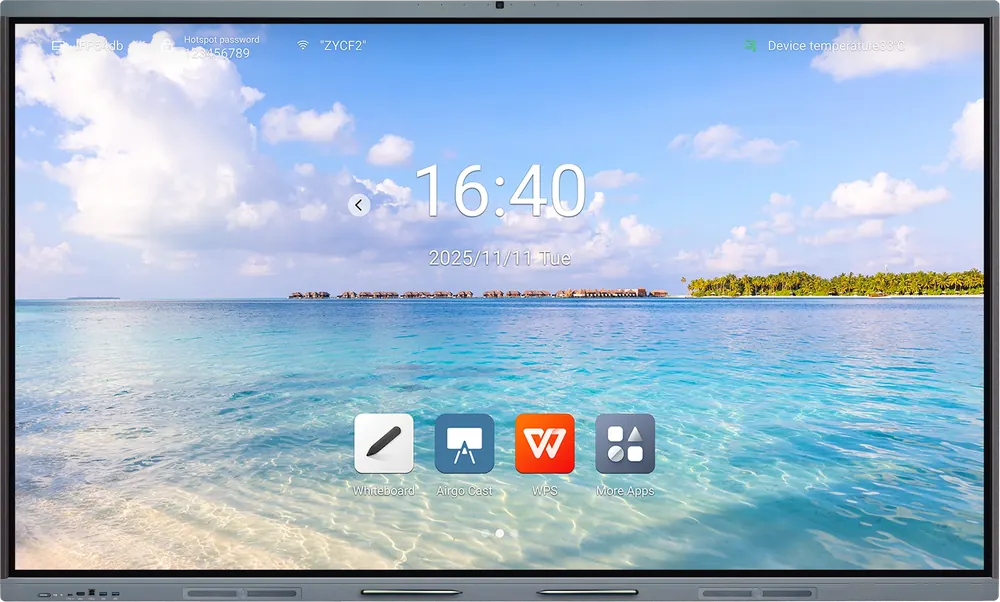 75-inch H2 interactive flat panel for meeting rooms