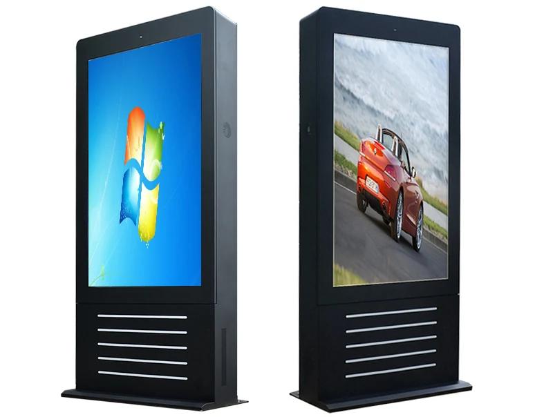 98-inch outdoor floor-standing digital signage